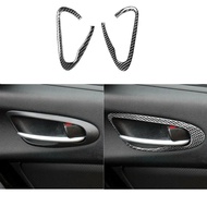 Carbon Fiber Modified Interior Sticker Car Door Handle Cover Trim 3D Stickers For Mazda RX8 RX-8 200