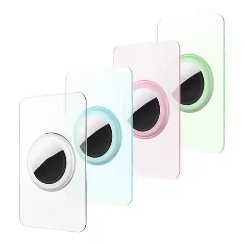 PC Card Tracker Case Protective Transparent Ultra Wallet Card Holder Locator Accessories Anti-lost f
