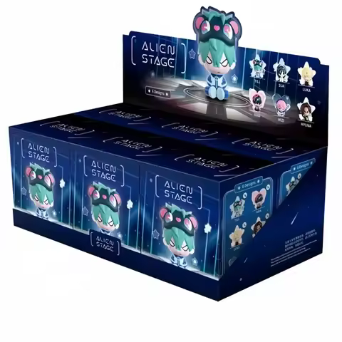 New Hot Genuine Alien Stage Free Stage Series Blind Box Anime Character Surprise Mystery Box Mini Mo