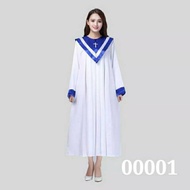 Dress 00001 church clothes Church tambourine costumes Cross robes Christmas uniforms Church choir co