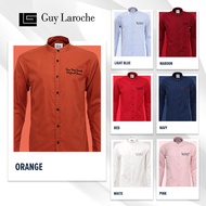 Guy Laroche เสื้อเชิ้ตคอจีนสีพื้น รุ่นขายดี (DAC6260P3)