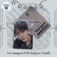Photocard Official Yoo Seeleon Evnne POB Makestar Doodle ver. [USE Jne]