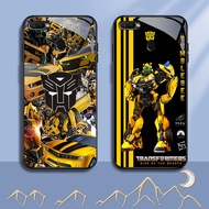 NC-97 Transformers Glass Case For OPPO A7 A12 A12S A11K A5S F9 F7 F5 Realme 2 Pro