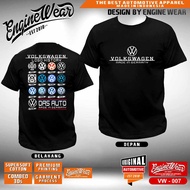 VW Volkswagen logo combi safari mk VWGolf VW beetle t-Shirt VW Volkswagen automotive car lg ShirtPOL
