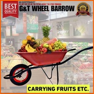 ❣ ☑ ➜ HEAVY DUTY G&T CART WHEEL BARROW / KARITILYA FOR GARDENING AND CONTRUCTIONS ( HENDRYMALL )