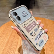 IPhone Case For 17 16 15 11 13 12 14 Air Pro Max XR 7 8 Plus Cartoon Cinnamon 3D 6DSC071A