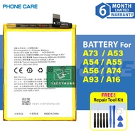 Battery BLP805 Compatible For Oppo A16 CPH2269 / A53 2020 CPH2127 CPH2131 / A54 4G CPH2239 / A54 5G 