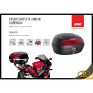 GIVI BOX E450N TOPCASE BLACK