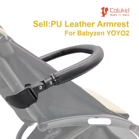 COLU KID® Baby Stroller Accessories Leather Front Bumper Handle Armrest Compatible with Babyzen YOYO