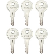 CH751 Keys Replacement for RV Compartments Campers Storage Cabinets Door Lock T-Handles Tool Boxes P