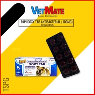 ❈ Papi Doxy Tab Antibacterial for Dogs and Cats 100mg per 10 pcs
