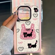 Fancy Cat High Class Case Vivo V60 Lite Y400 V60 Y19s Pro V50 Y19S V40 Lite 4G 5G Y29 Y28 Y15 Y33S V