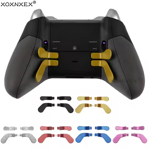 XOXNXEX Controller Trigger Button Metal Paddles for Xbox One Elite Series 2 Gamepad Parts for Xbox O