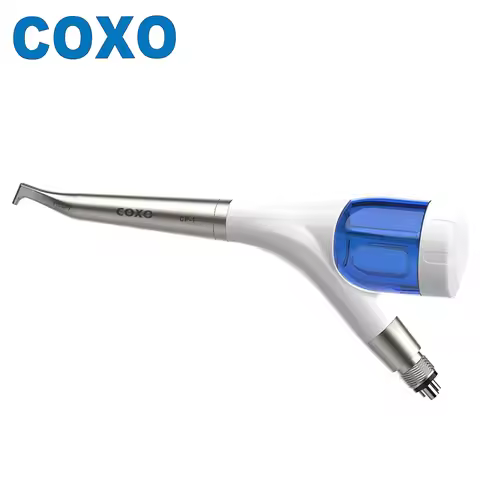 COXO CP-1 Dental Air Polisher Dental Abrasive Sandblasting Machine Air Abrasion System with Spray 4 