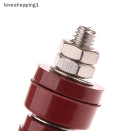 loveshopping1 M6 Terminals Brass Posts Terminal Blocks Type 333 Thread Screw Red And ck 6mm Temperat