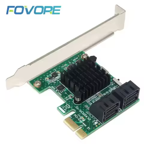 4 port SATA 3.0 to PCIe expansion Card PCI express PCI e SATA Adapter PCI-e SATA 3 Converter for hdd