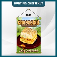 BUNTING CHEESEKUT | SIAP CEPAT