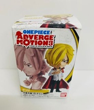海賊王 One Piece Adverge Motion Part 3 山治 Sanji 食玩 盒蛋 旦 Bandai 全新