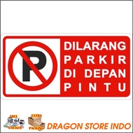 Custom. Traffic Sign Lintas Size 40x20cm. Cool 3mm ACP Plate