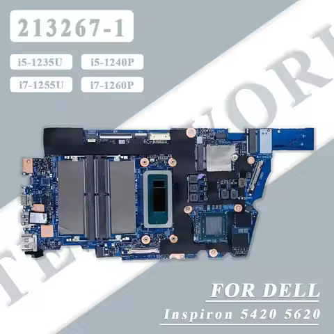 213267-1 For Dell Inspiron 14 5420 16 5620 Laptop Motherboard Notebook Mainboard With i5/i7-12th Gen