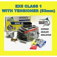 CLASS 1 SONIC RACING BLOCK ESPADA 53MM + TENSIONER EX5-C1 53 MM EX5-CLASS 1 PISTON SONIC EX5 C1 EX5 