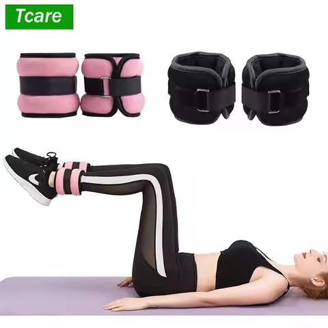 1 Pair Ankle Wrist Weights (0.25kg/0.5kg Each Pack) for Women Men, New Arm Leg Weights Set with Adju