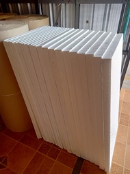 EPS FOAM โฟมกันร้อนหลังคา เกรดไม่ลามไฟ ความหนาแน่น 1 ปอนด์ ขนาด 60x120 cm หนา 2" บรรจุ 10 แผ่น/แพ็ค