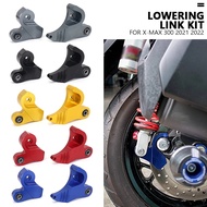 New Motorcycle Accessories Rear Lowering Kit Lower Link Aluminum For Yamaha X-MAX300 XMAX300 X-MAX 300 XMAX 300 2021 2022 2023
