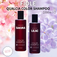 FIOLE QuAlcia Color Shampoo Sakura / Lilac 250ml Hair Color Care From JAPAN