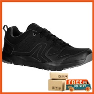 Decathlon HW 100 Men Fitness Walking Shoes - Black