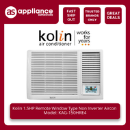 Kolin 1.5HP Remote Window Type Non Inverter Aircon KAG-150HRE4