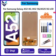 【QuickScreen】Original For Samsung Galaxy A52 4G A525F/A52 5G A526B/A52S 5G A528B LCD TFT+ Kit Alat P