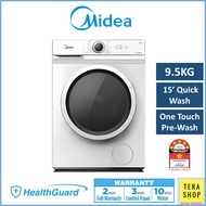 Midea MF100W75 7.5KG / MF100W85B 8.5KG / MF100W95B 9.5KG Front Load Washing Machine Mesin Basuh