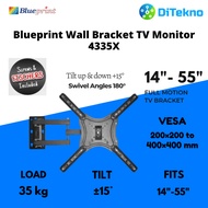Blueprint Wall Bracket X TV Monitor LED LCD 32 to 55 Inch 4435X