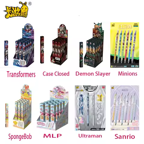 Officially Licensed KAYOU Blind Box Gel Pen Stationery Gift Set, Featuring IPs Including Detective C