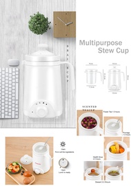 Home Ideas Elite Multipurpose Mini HEALTH Ceramic Cup / Slow Cooker / Stew Porridge Office& Home Sma