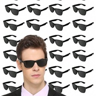 10pcs Retro 80s Party Glasses - Classic Square Vintage For Adults, Halloween, Cosplay & Holiday Even