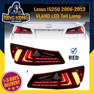 Vland Lexus IS250 2006-2012 LED Tail Lamp (RED/SMOKE)
