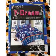 2pcs CHELSEA SINGLE FITTED BEDSHEET WITH 1 PILLOWCASE BEDDING SET