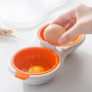 1Pc Super Mini Double Layer Egg Cooker Creative Cookware Microwave Oven Egg Steamer Steam Egg Bowl With Lid Home Kitchen Gadgets