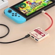 【復古未來感】紅白機風格多功能轉接器