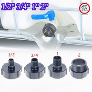(Coarse Thread)1/2" 3/4" 1"2" Ibc Tank Adapter Ibc Water Tank Cover Connector Tap Connection Connect