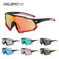 AIELBRO Polarized Cycling Sunglasses Outdoor Bicycle Bike Shades Glasses for Man Women UV400 Photochromic