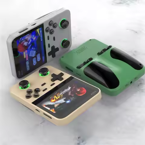 2025 D007 Plus 3.5 Inch IPS Screen Handheld Game Players Android System 10000+ Gaming Retro Devices 