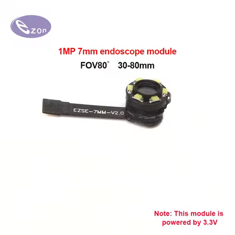 1MP USB 7mm ultra-short endoscope camera module OV9734 industrial pipeline auto repair probe EZ-EN70