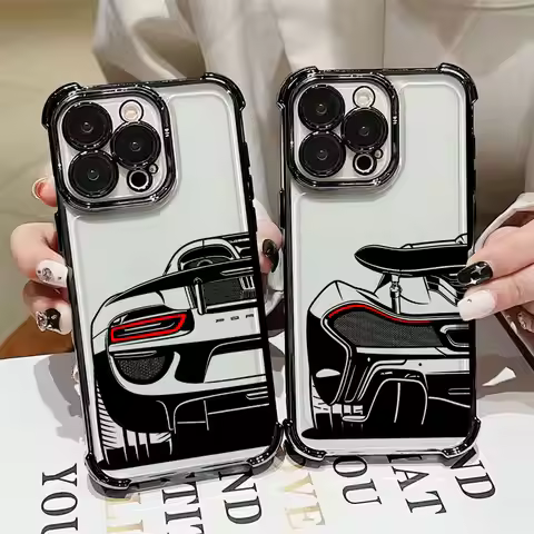 Cool Line Sports Car Male Love Phone Case For Xiaomi 15T 14T 13 Pro 15 F8 Ultra Poco X7 F7 Pro 5G X6