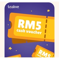 RM5 TEALIVE CASH VOUCHER