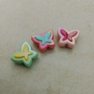 1 POUND BUTTERFLY BEADS