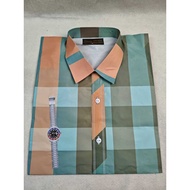 KEMEJA Men's and Women's Patterned Shirt Paper Pants, Ceng Beng Ancestor Prayer