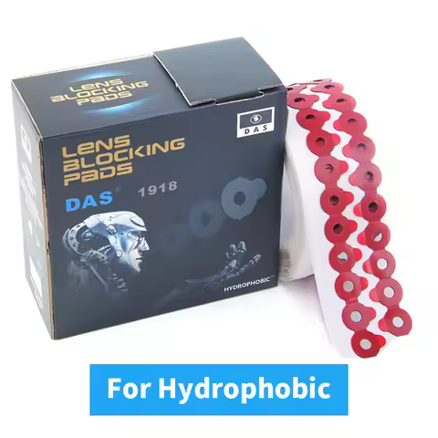 (1000pcs/Roll)High Quality Hydrophobic Lenses Sticker Pads Optical Eyeglasses Lens Glue Edging Adhes